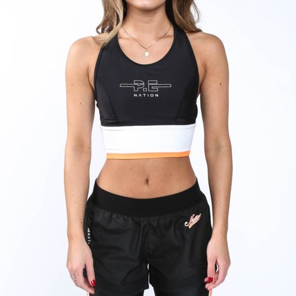 P.E. Nation Crop Bra - Picture 1 of 3